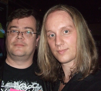 An interview with <b>Olof Mörck</b> (Dragonland and Amaranthe) - Review1390_Me_with_Olof