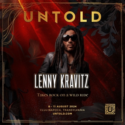 Lenny Kravitz will perform this summer on the UNTOLD MAINSTAGE 