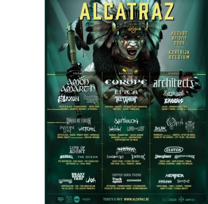 Alcatraz Metal Fest Returns to Belgium in 2024