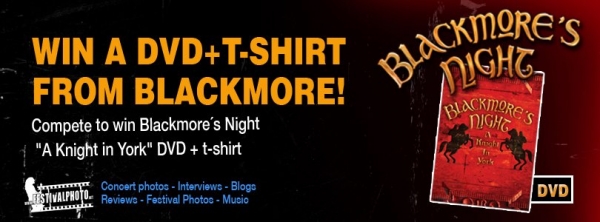 Win DVD and T-shirt from Blackmore´s Night